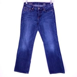 J. Crew Women Jean Button Fly Boy Jean Low Rise Size 29S (30x30)
